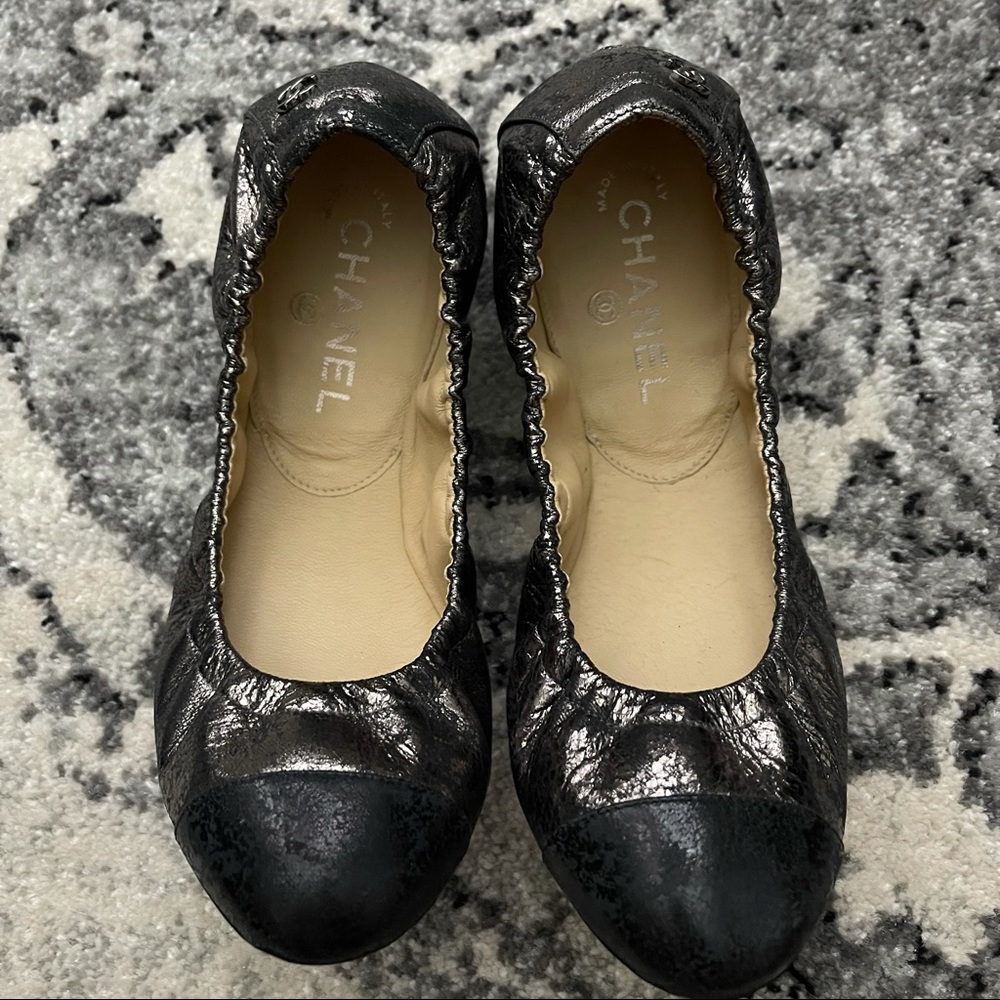 CHANEL Ballet Flats size 39